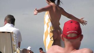 Scandalous! Naked French Couples In 'Do It Yourself' Video At The Beach!