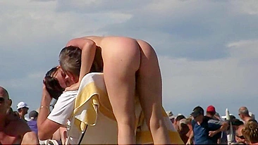 Scandalous! Naked French Couples In 'Do It Yourself' Video At The Beach!