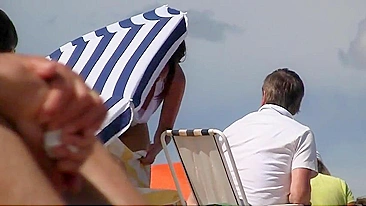 Scandalous! Naked French Couples In 'Do It Yourself' Video At The Beach!