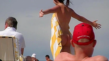 Scandalous! Naked French Couples In 'Do It Yourself' Video At The Beach!