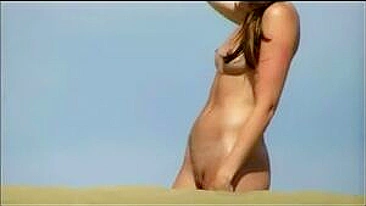 Romanian Beach Girlfriend Topless Nude Filmed Voyeur