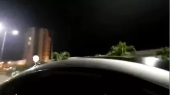 Voyeur Public Masturbation Horny Girl Fingering Her Pussy by Car