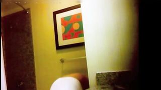 Sassy Sister's Big-Boobied Bathroom Stalking On Hidden Camera, Wow!