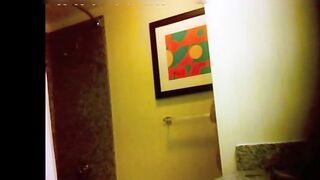 Sassy Sister's Big-Boobied Bathroom Stalking On Hidden Camera, Wow!