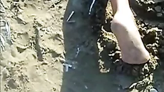 Perverted Beach-Goer Sexually Harasses Nude Sunbather With Disgusting Act