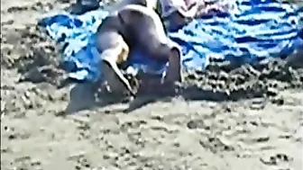 Perverted Beach-Goer Sexually Harasses Nude Sunbather With Disgusting Act