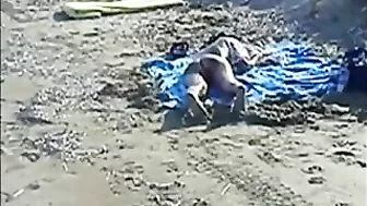 Perverted Beach-Goer Sexually Harasses Nude Sunbather With Disgusting Act