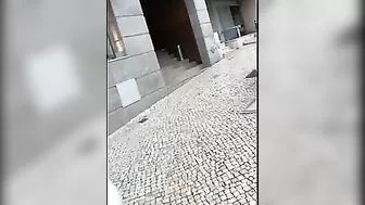 Sultry, Mature Woman, Stealthily Filmed Under Her Skirt While Shopping