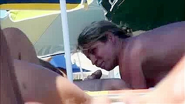 Nudist Voyeurism at Beach Filming Women Doing Oral Sex