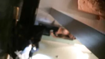 Very Hot Brunette In Naughty Nakedness At The Fitting Room!