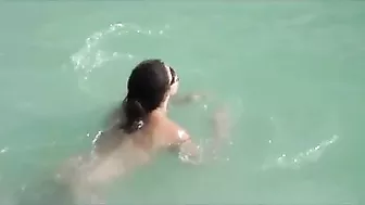 Sexy Nudist Couple Gets Highly Aroused And Passionately Fucks On The Beach