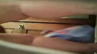 Shocking! Cheeky Sister Caught Masturbating On Hidden Camera!