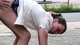 Dutch Couple Fucking in Public Places