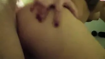 Sultry Hot German Girl Wildly Pounding Man In Steamy Locker Room