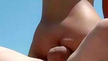 Sultry Girl Rides Arousing Dick At Beach; Cums In Pussy, Heavenly
