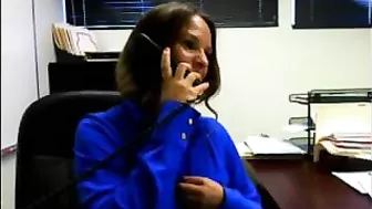 Superbly Sexy Secretary Naked In The Office, How Exciting!