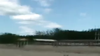 Cute Nude Amateur Girl's Beach Play