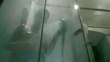 Sneakily Capture Her Exposed Body In The Steamy Shower