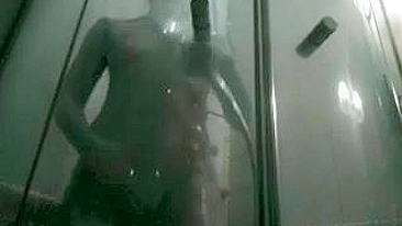 Sneakily Capture Her Exposed Body In The Steamy Shower