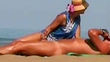 Sexy Mom Surprises With Beach Blowjob, Unforgettable