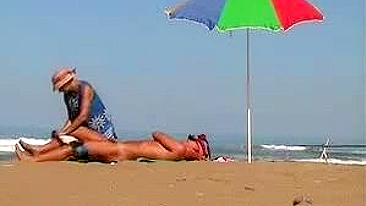 Sexy Mom Surprises With Beach Blowjob, Unforgettable