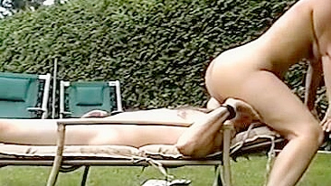 Sexy Nude Amateur Couple Caught In Voyeur's Steamy Outdoor Sex Act