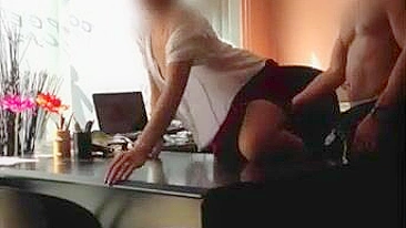 Sexy, Office-Bound Secretary Got Completely Fucked At Work!