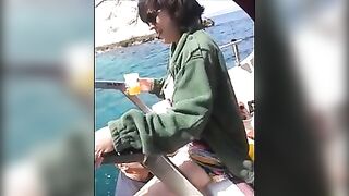 Husband Films His Wife Fucking Friend on the Boat