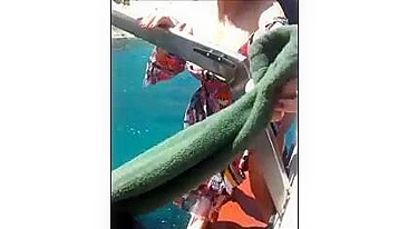 Husband Films His Wife Fucking Friend on the Boat