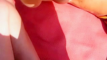 Mature, Juicy Wife's Dick-Handling At The Beach