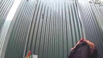 Candid Camera in the Shower Cabins Girlfriend Sucks Cock