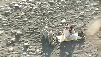 Sex on the Beach Spied on Camera