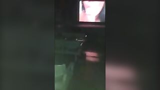 Splendidly Exposed Mature Woman In A Public Theatre