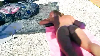 Sexy, Exposed Nude Beach Video Babe, Filmed By Pervy Voyeur Camera!
