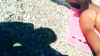 Sexy, Exposed Nude Beach Video Babe, Filmed By Pervy Voyeur Camera!