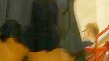 Candid Video At The Supermarket Hot