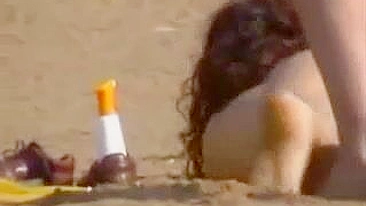 Amateur Nude Spy Beach Video Of Busty Babe With Juicy Ass