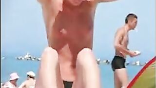 Sexy Naked Beach Babes Captured By Sleek Hidden Voyeur Cam!