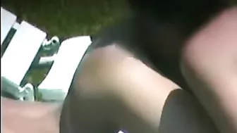 Scandalous! Hidden Camera Exposes Naughty Couple's Wild Frolicking Outdoors