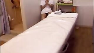 As Masseuse Masturbates Girl In Hidden Parlour Video!