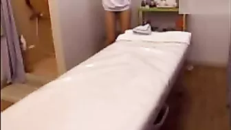 As Masseuse Masturbates Girl In Hidden Parlour Video!