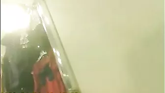 Hidden Camera in Dressing Room Sexy Blonde Girl Undressing