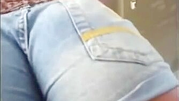 Surreptitiously Filmed Amazing Fit Ass Caught In Public