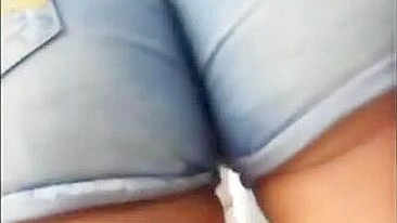 Surreptitiously Filmed Amazing Fit Ass Caught In Public