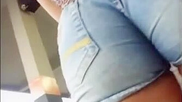 Surreptitiously Filmed Amazing Fit Ass Caught In Public