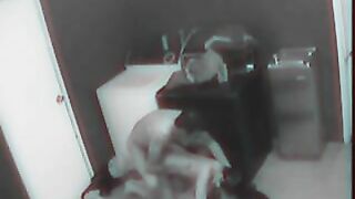 Security Camera Captures Steamy Employees' Sex Act