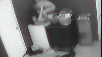 Security Camera Captures Steamy Employees' Sex Act