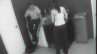 Security Camera Captures Steamy Employees' Sex Act