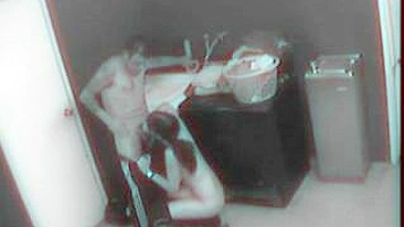 Security Camera Captures Steamy Employees' Sex Act