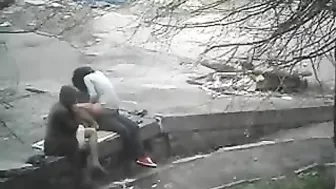 Horny, Aroused Female Friend Voyeurs Passionate Couple Making Hot Sex!